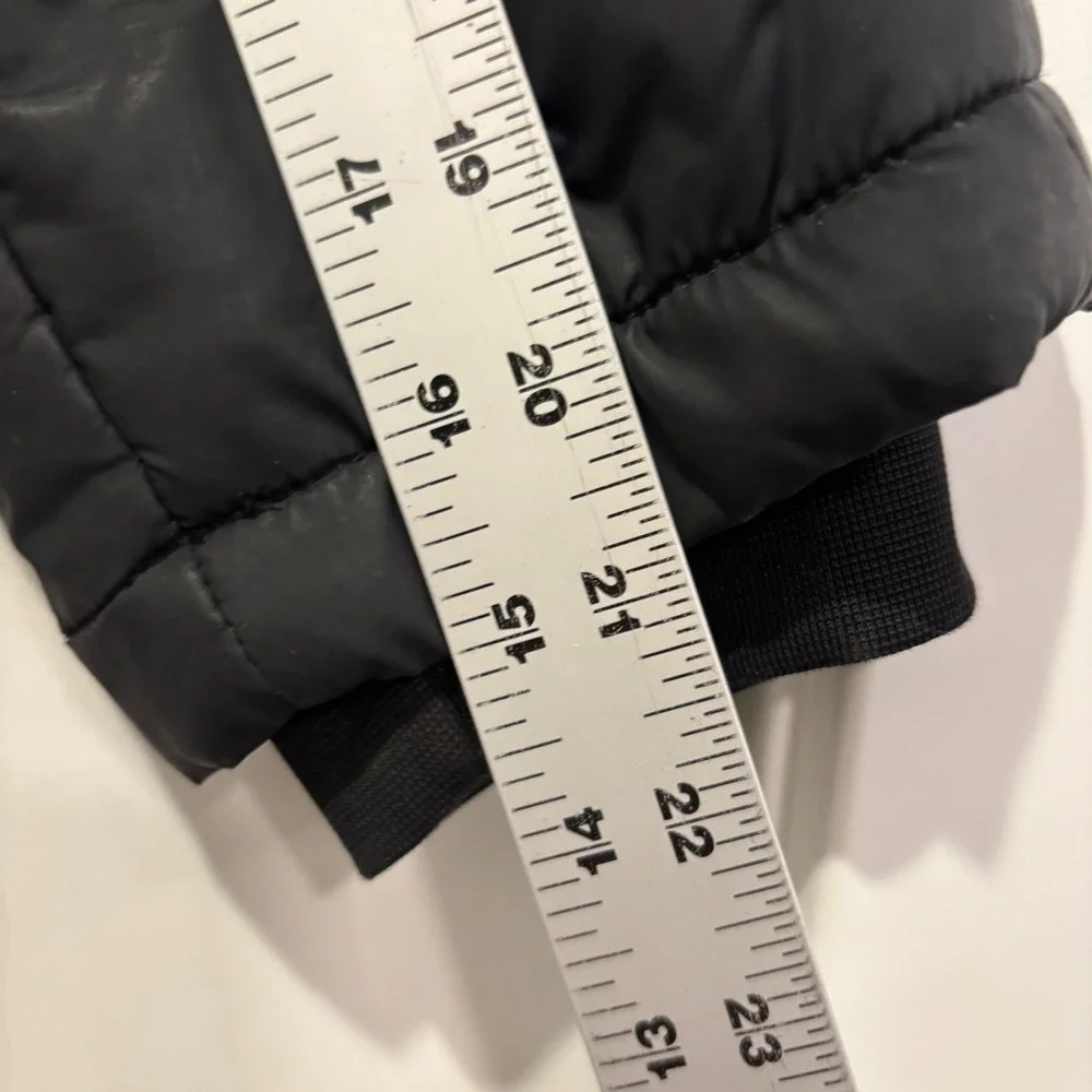 Jordan Boys Black Grey Nike Air Jumpman Hooded Puffer Jacket Large 12-13 Years